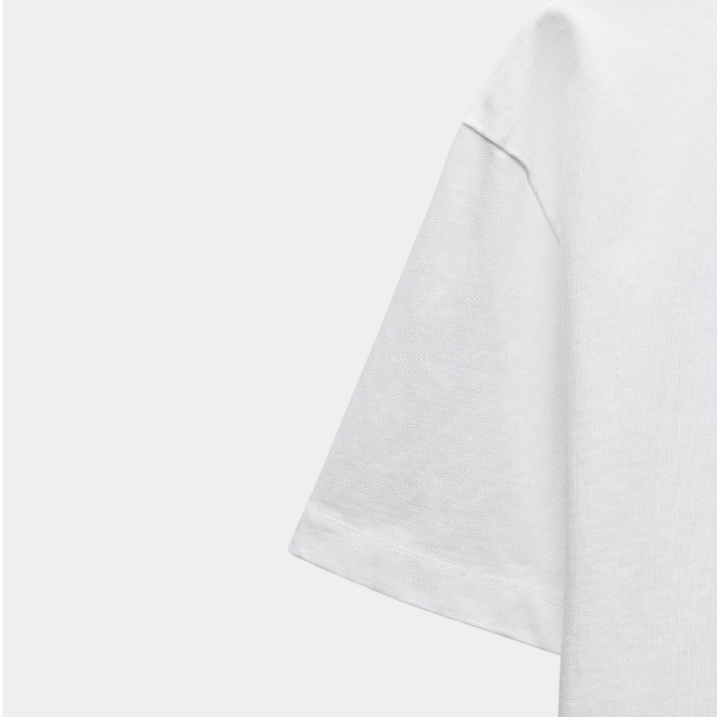 Camiseta oversize cremallera, estampado flores