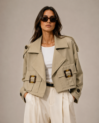CLASSY MODULAR TRENCH COAT