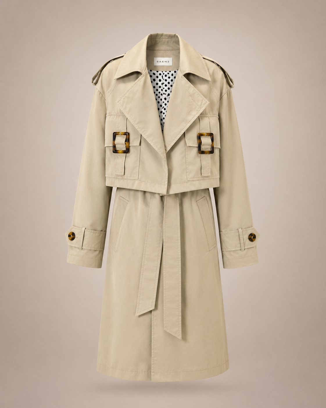 CLASSY MODULAR TRENCH COAT