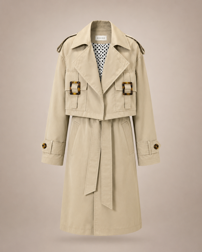 CLASSY MODULAR TRENCH COAT