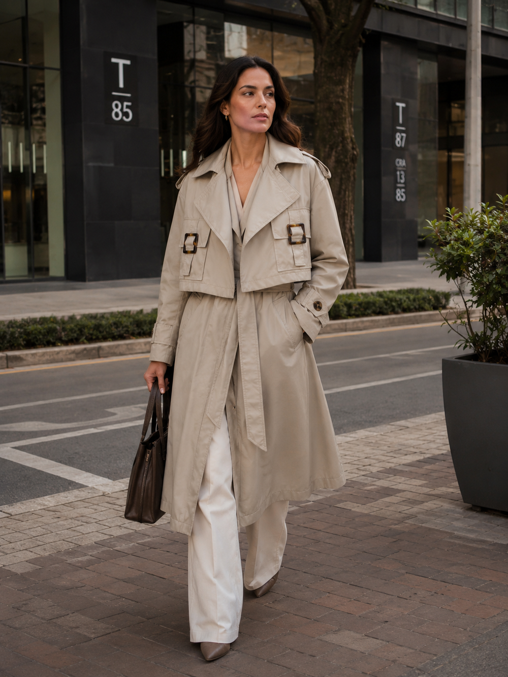 CLASSY MODULAR TRENCH COAT