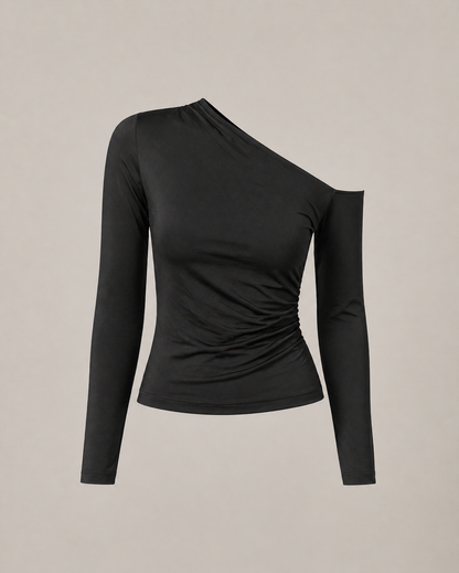BLUSA ORBITA NEGRA - LYCRA FRÍA