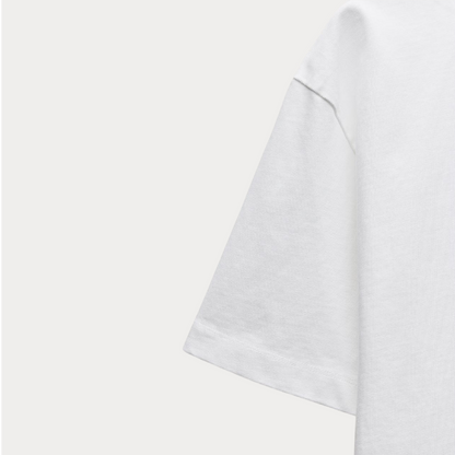 Camiseta oversize cremallera, estampado Sardinas